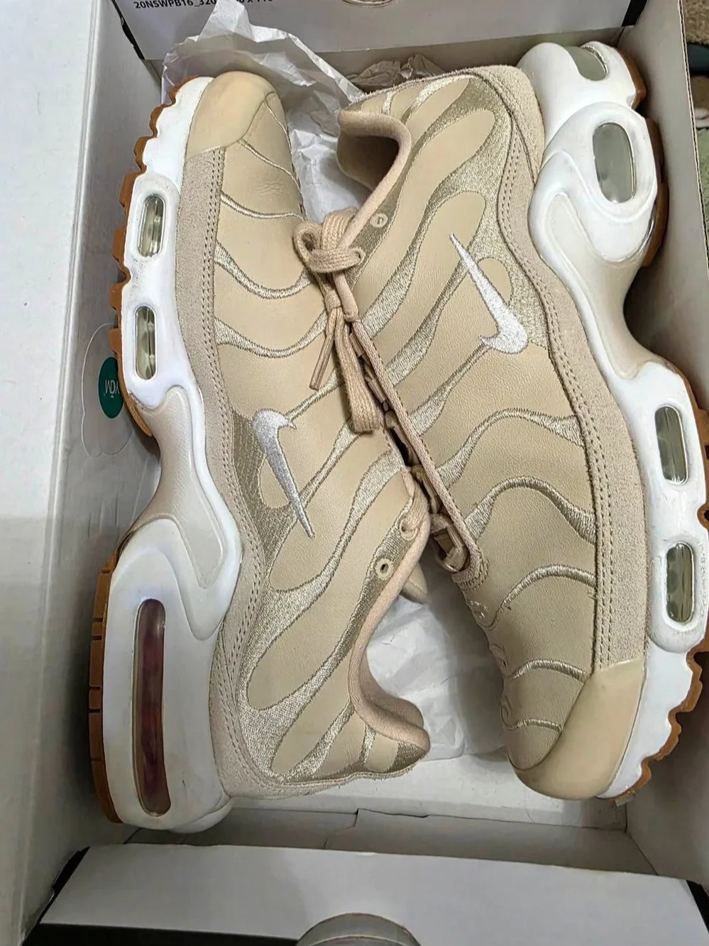 Nike Women’s Air Max 95 Premium Sneakers - Beige